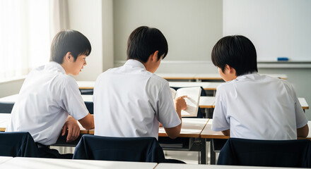 男子校のイメージ（勉強）