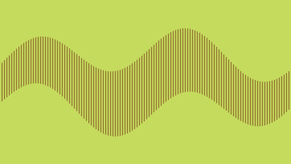 Abstract Olive Green Background with Brown Vertical Elements Minimalist Design