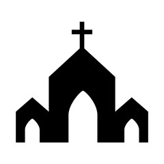 Icon of Church vector image