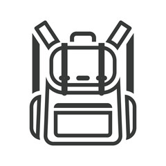 
Backpack Vector Icon