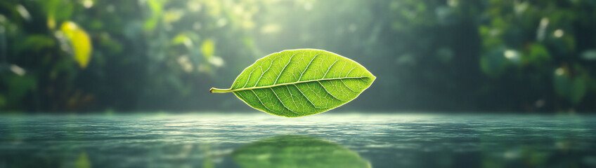 Nature-Inspired Pattern: Green Leaf Design on Earthy Background with Vibrant Greens and Organic Shapes