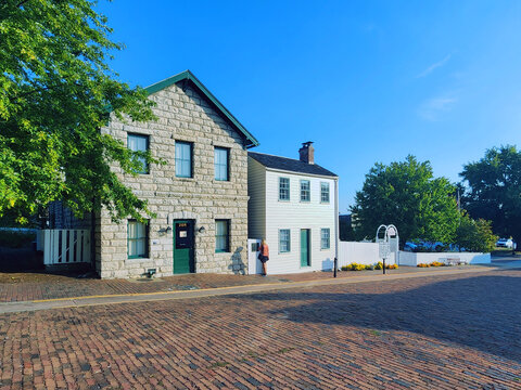 Mark Twain's Boyhood home on Hill Street in Hannibal Missouri 09.15.2025