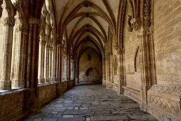 Galerie du cloitre de la cathédrale San Salvador d’Oviedo