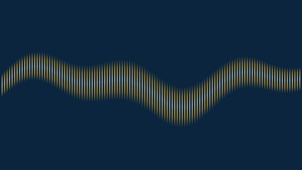 Dark Blue Solid Color Background with Subtle Golden Yellow Accents Design