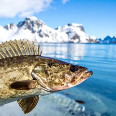 Fish caught in arctic waters