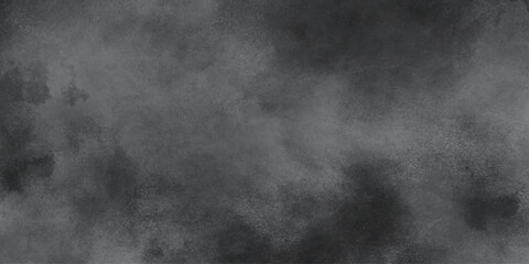 Smoke isolated on black background. Gray paper canvas. Vintage white painted marble with stains. Cloud texture with fog and smoke elements.