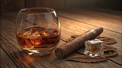 cigar and cognac