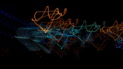 abstract blue background with lines