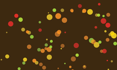 Abstract minimalistic illustration of celestial bodies in space with golden hues