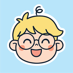 Kawaii vibes in happy mood