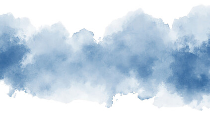 A serene watercolor background featuring soft blue and white hues that evoke a calm atmosphere. ideal for use in design projects. invitations. or artistic presentations