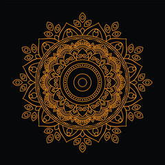 Creative mandala background design