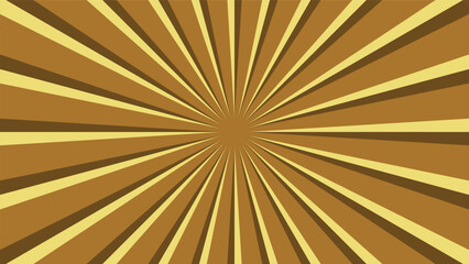 brown speed lines background. abstract sunburst pattern decoration