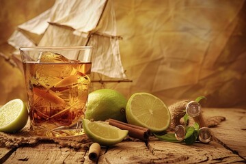 rum, alcoholic beverage, cocktail