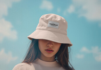 Dreamy Bucket Hat Mockup