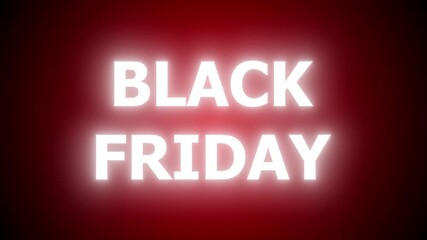 Shoppers flock to local stores to take advantage of incredible Black Friday discounts. Excitement fills the air as customers hunt for the best bargains during this busy shopping day on red screen