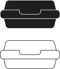 food box vector illustration