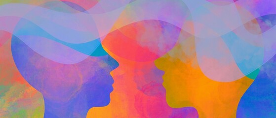 Obraz premium Disegno empatia 