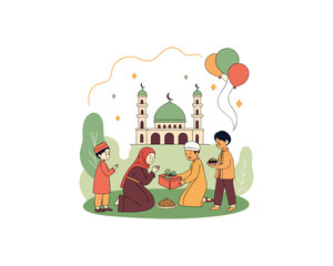 Qurbani Eid vector  Free SVG Download