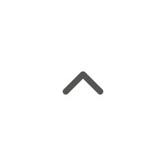 Simple Up Arrow Icon Minimalist Design for Websites and Apps