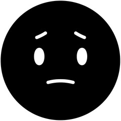 Fototapeta premium 실망 이모티콘