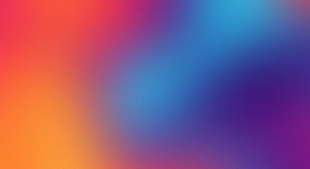 Orange Blue And Purple Gradient Background With Soft Texture abstract color