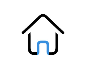 Fototapeta premium Home icon vector And Home Vector Free SVG Download