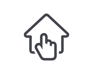 Obraz premium Home icon vector And Home Vector Free SVG Download