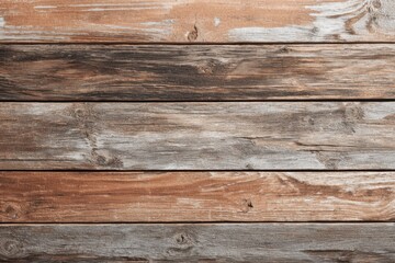 Obraz premium Rustic wooden planks background with weathered grain and brown tones for texture and design