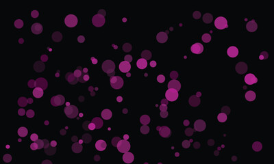 Abstract Purple Pink Bokeh Circles Dark Background 2
