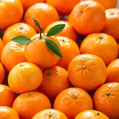 Fresh oranges close up