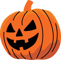 Carved Halloween Pumpkin