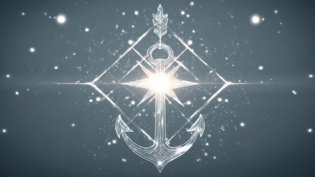 Abstract anchor graphic