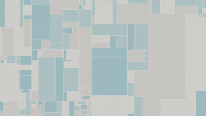 Minimal Infographic Diagram with Rectangular Treemap Design