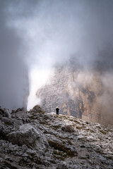 fog in the mountains