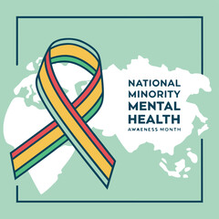 National minority mental health awareness design