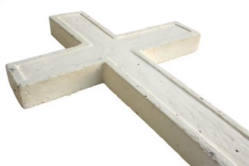 Plaster cross isolated over a white background On Transparent or white Background