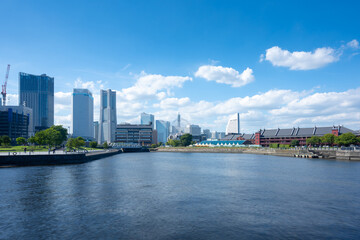 横浜　みなとみらい　風景