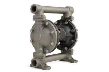 Naklejka premium Air operated double diaphragm pump for industrial applications