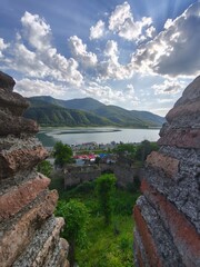 ananuri fortress in georgia by Tbilisi