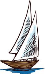 illustration of a ship 