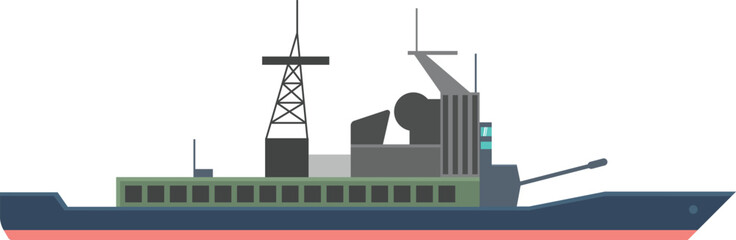 illustration of a ship 