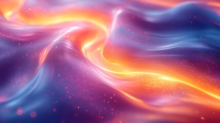 Fototapeta premium Stunning gradient abstract pattern with glowing colors high resolution background