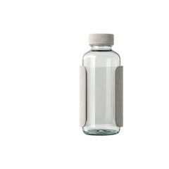 Sleek modern glass water bottle with textured sleeve, perfect for healthy hydration on the go.