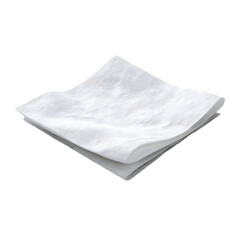 Crisp white linen napkin elegantly folded, perfect for formal dining, events, and restaurant table settings, adding a touch of sophistication.