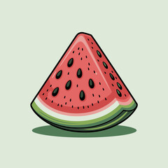 slice of watermelon