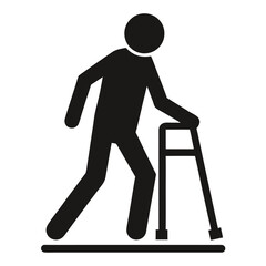 silhouette of a man with a suitcase