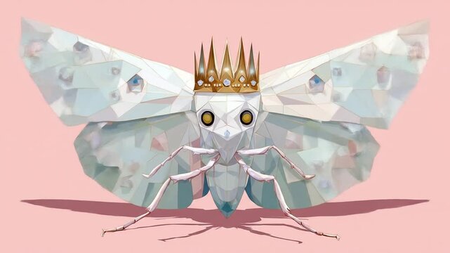 Digital moth monarch