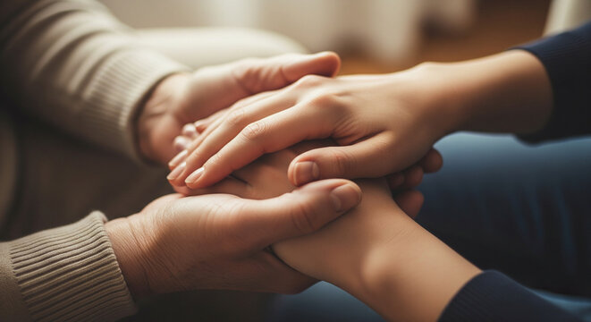 De m&atilde;os dadas