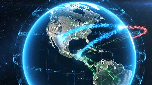 Globe digital network